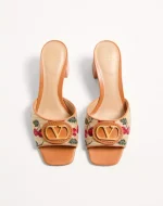 Valentino Vlogo Signature Cherryfic Slide Sandal 60Mm - Image 6